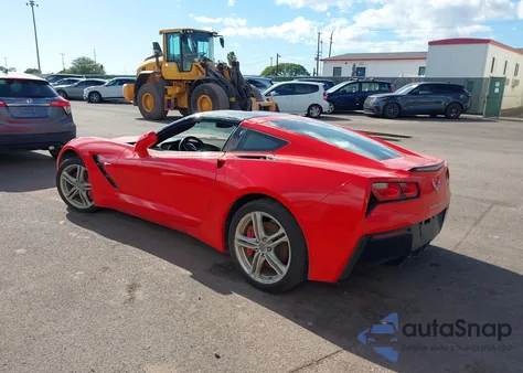 2016 Chevrolet Corvette Stingray из США, поврежденный, VIN 1G1YB2D72G5111686